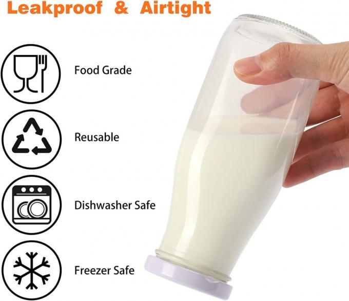 Durchsichtige Flaschen mit Glassaft 2 Oz 300 ml für Softdrinks 1
