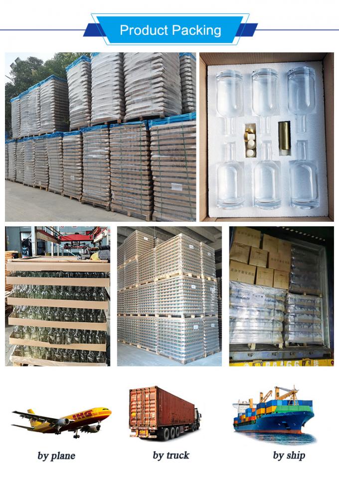 Flint leere Glasflaschen 200 ml 375 ml 1000 ml OEM 8