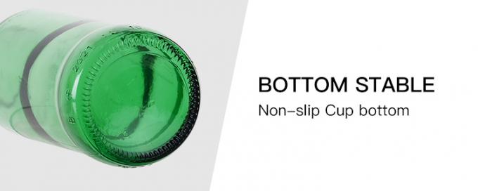 Bernstein Transparente Mini-Korona-Flaschen Peroni-Gläser 330 ml 500 ml 4