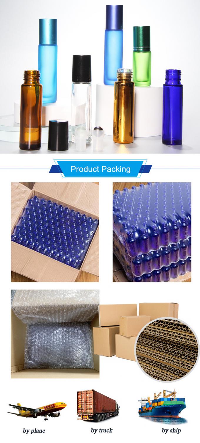 Deodorant Roll On 10ml Rollflaschen aus Glas mit Schraubdeckel 1