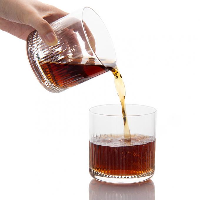 230 ml 270 ml Kristall Whiskey Trinkgläser mit Gravierungen 1