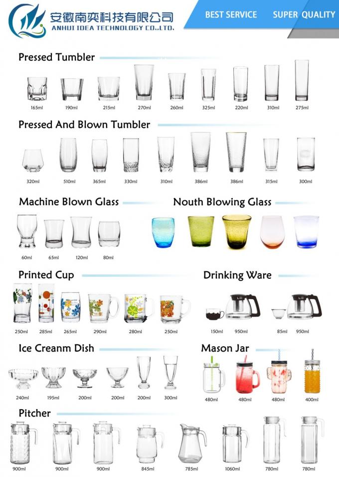 300 ml Whisky Schot Trinkgläser Tasse Geschenk Set bunt 3
