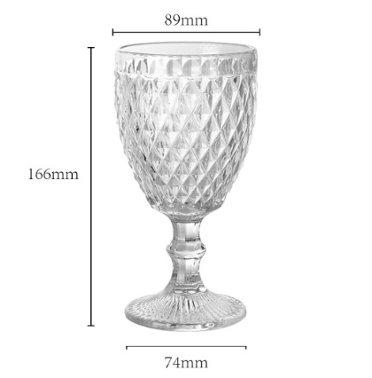 Vintage Cocktail Rotwein Glasbecher Weihnachtswein Gläser Glasware 350ml 1