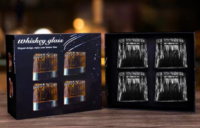 Wein ohne Stamm mit Rippen Highball Glas Champagner Whisky Tassen für Bar 1