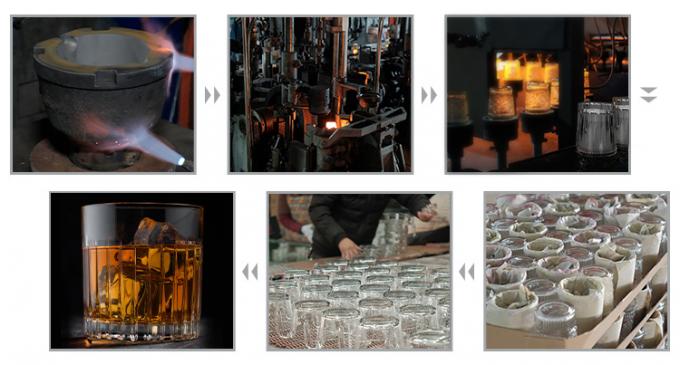 Wein ohne Stamm mit Rippen Highball Glas Champagner Whisky Tassen für Bar 9