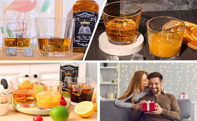 Schnee-Berg-Schuss mit Highball-Gläsern 500 ml 2