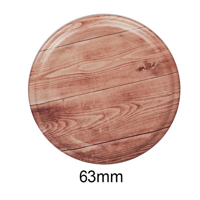 Billiger Preis 43mm 48mm 53mm 58mm 63mm Glas Honigkrug Metall Top Zinnplatte Lug Kappe 9