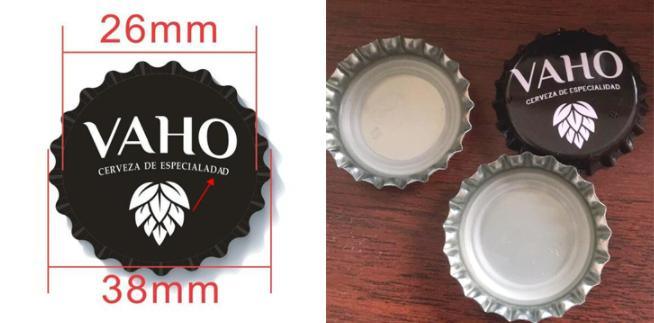 Hot Sell 26mm Innovation Easy Open Ring Pull Ringtab Bier Getränke Flasche Krone Kappe 7