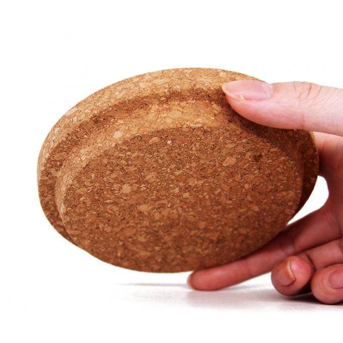 Holzdeckel Holzkorkkugelstopper für Weindekanzer Karaffe Flasche 3