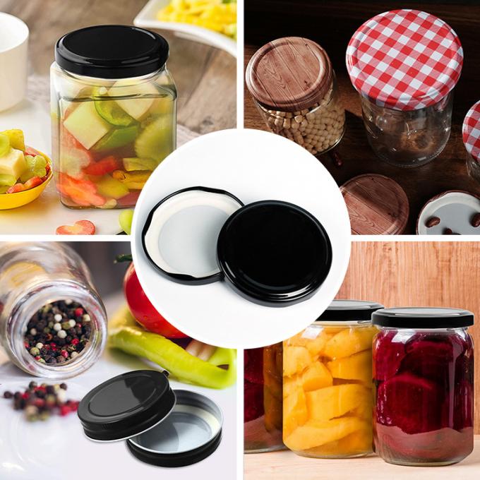 Besonders gedruckte Glas-Honig-Glasflaschenkappe 3