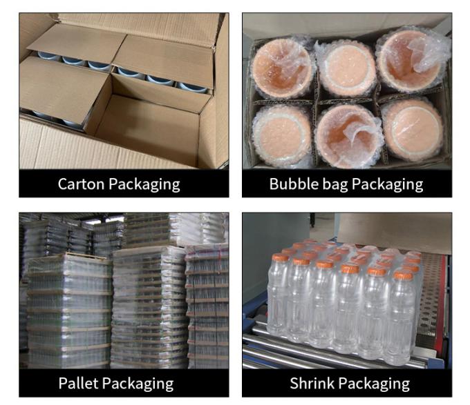 Recyceltes Blechdosen-Lug Plastikglaskappe Schraube 100mm 110mm ODM 7
