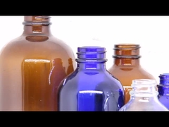 60 ml Mini-Lotion Flaschen Massenmenge 4 oz Boston Round Glass Diffuser