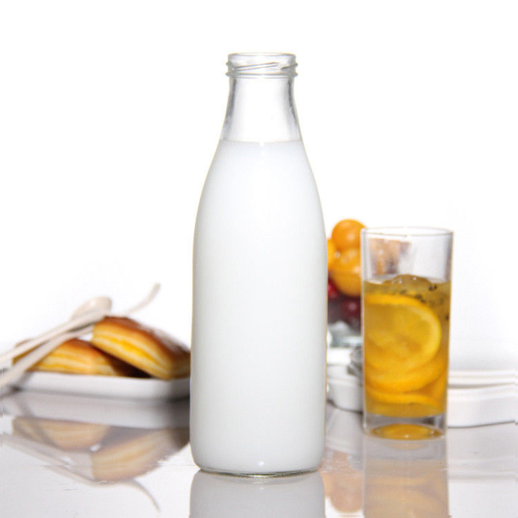 Fabrikpreis 200ml 250ml 350ml 500ml 1000ml Glas Soße Flasche mit Plastikdeckel mit Schraubdeckel