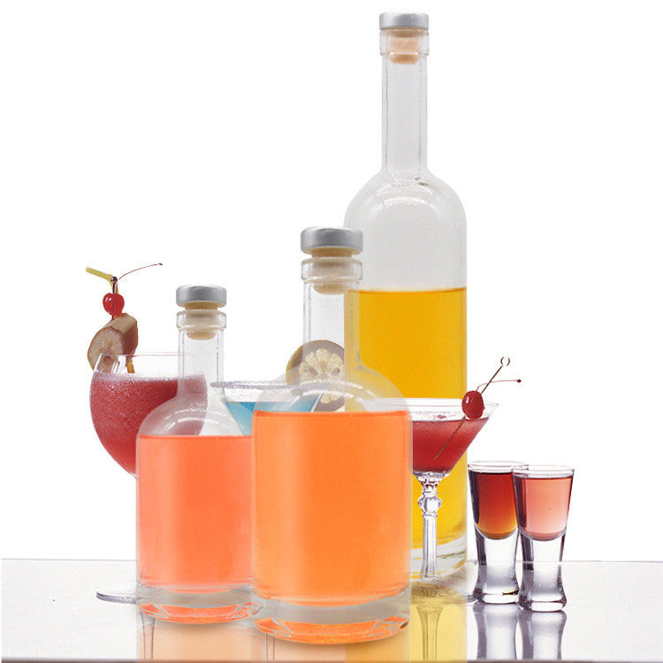 Tequila Super Flint Spirits Glas Flaschen Alkohol Bartop Korken 750 ml