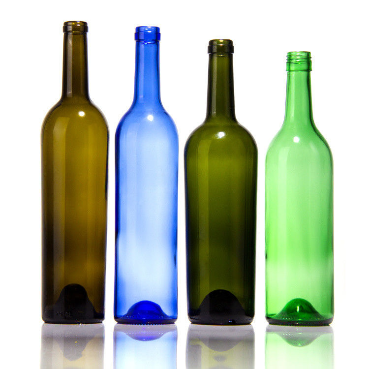 Flasche aus Farbigem Glas 500 ml 700 ml 750 ml 1500 ml