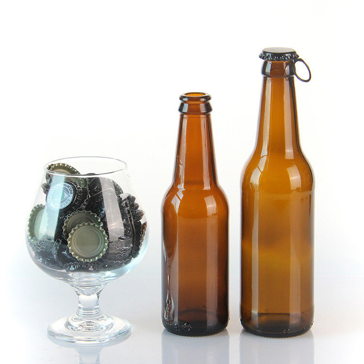 Glas Flaschen Schnaps Schwarz Klarglas Weinflaschen 500 ml 750 ml für Whisky Champagner Bier Brandy