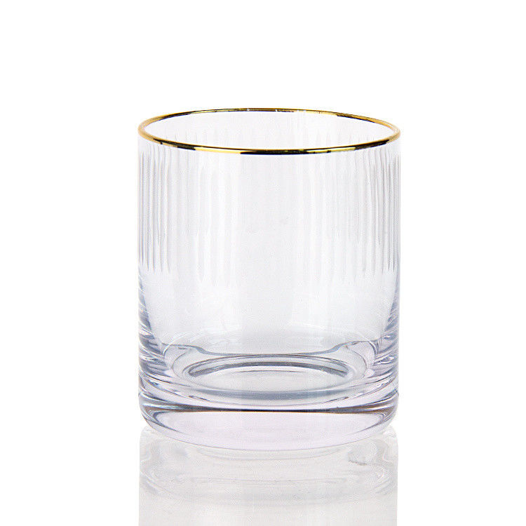 7.5oz Moderne Trinkgläser Gravierter Whiskey Tumbler Kristallbecher zum Trinken von Bourbon