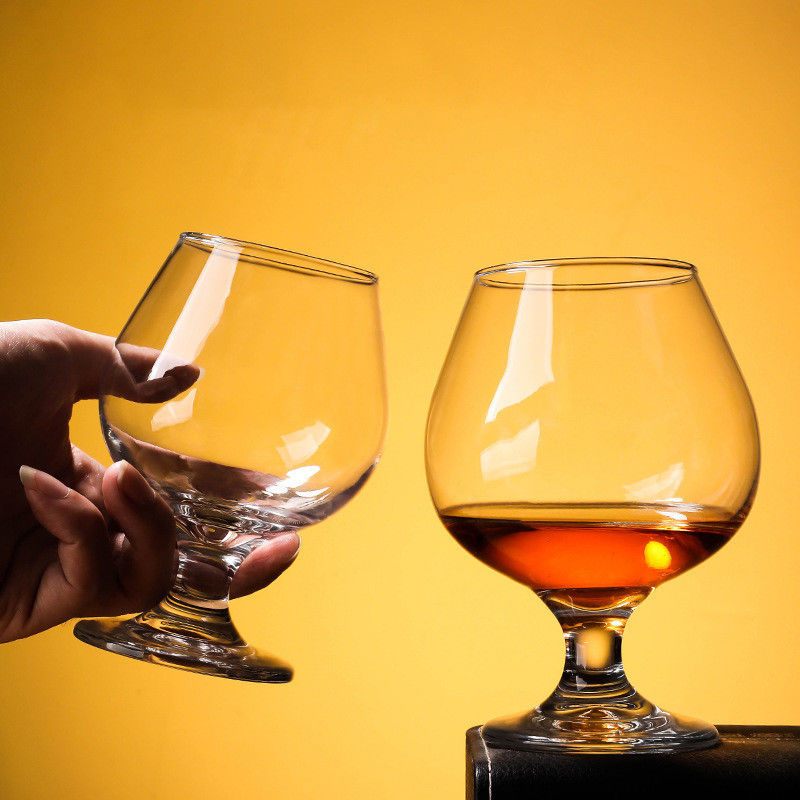 Kurzer Stamm Cognac Brandy Glas Kristall Tasse Becher Bleifrei ODM
