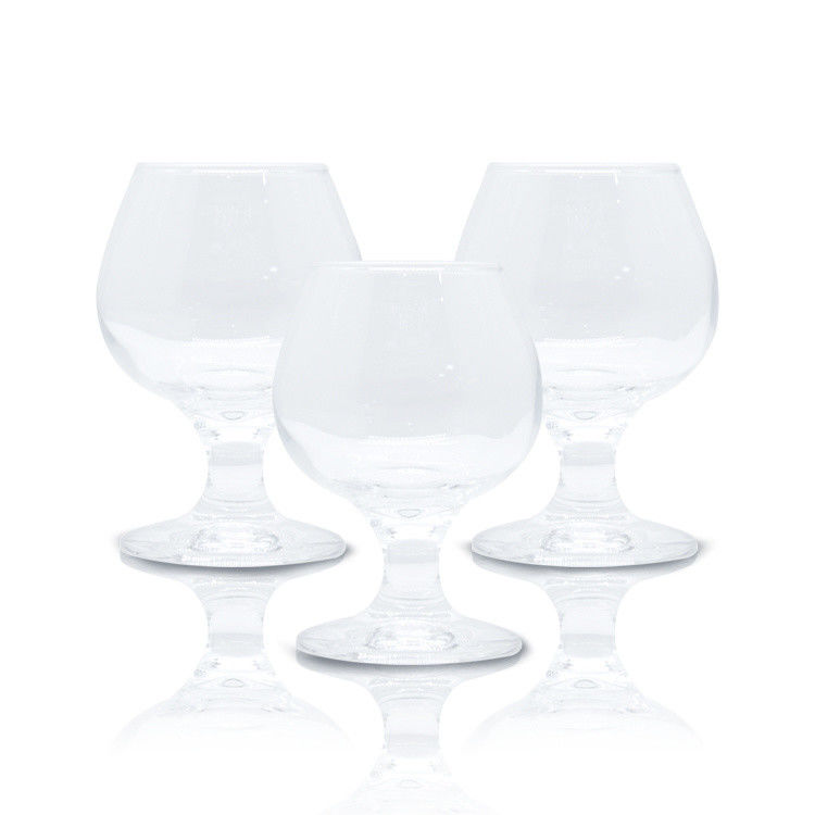 Kurzer Stamm Cognac Brandy Glas Kristall Tasse Becher Bleifrei ODM
