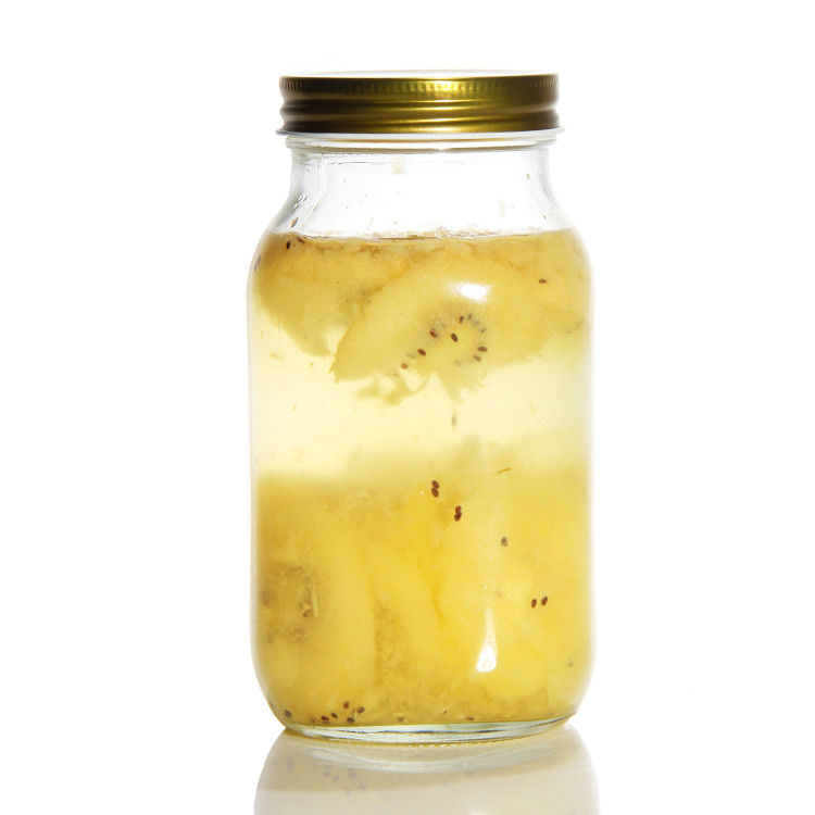 Produziert in verschiedenen Größen Maßgeschneiderte Küchenglas Speicher Glas Mason Jar für Gewürz-Cookie-Süßigkeiten