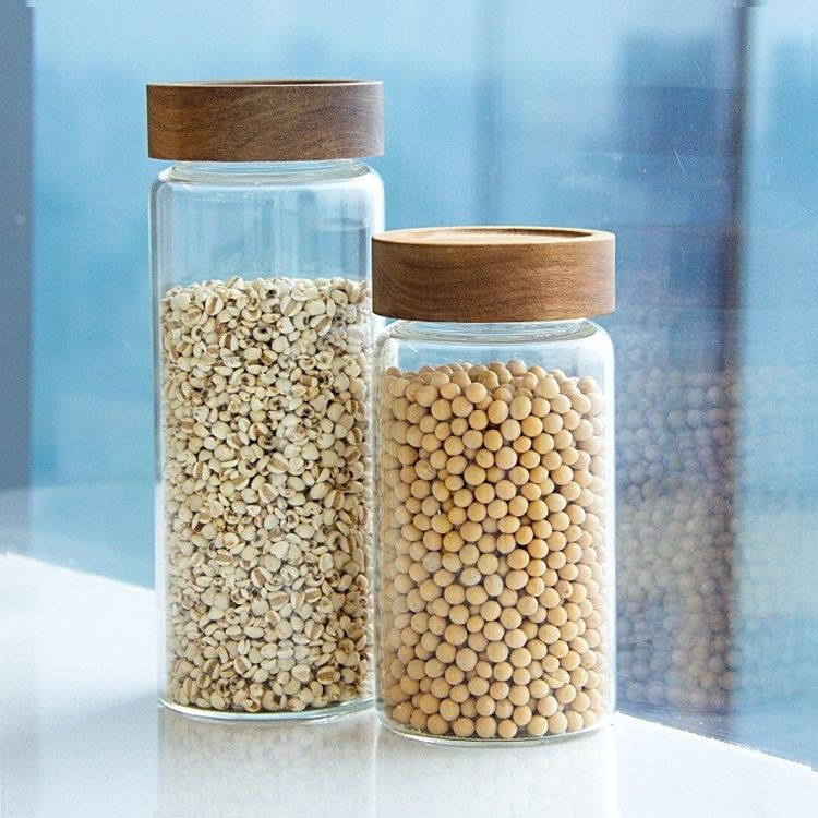 Umweltschonende Glasgläser mit hohem Borosilikat-Gehalt