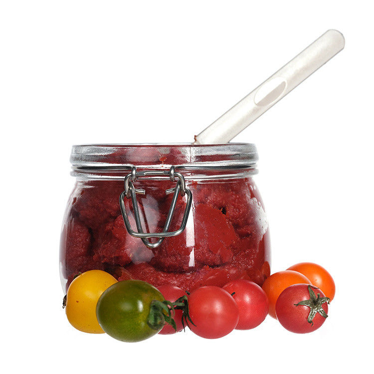 Maßgeschneiderte große Kapazität versiegelte Gläser klar leere Glasgläser mit Clip Deckel 100 ml 200 ml