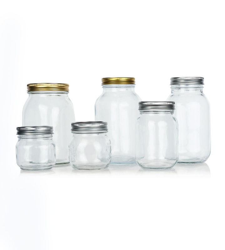 Breiter Mund 86 mm Breiter Mund Konservierungsglas Glas Mason Glas für Marmelade Erdnussbutter
