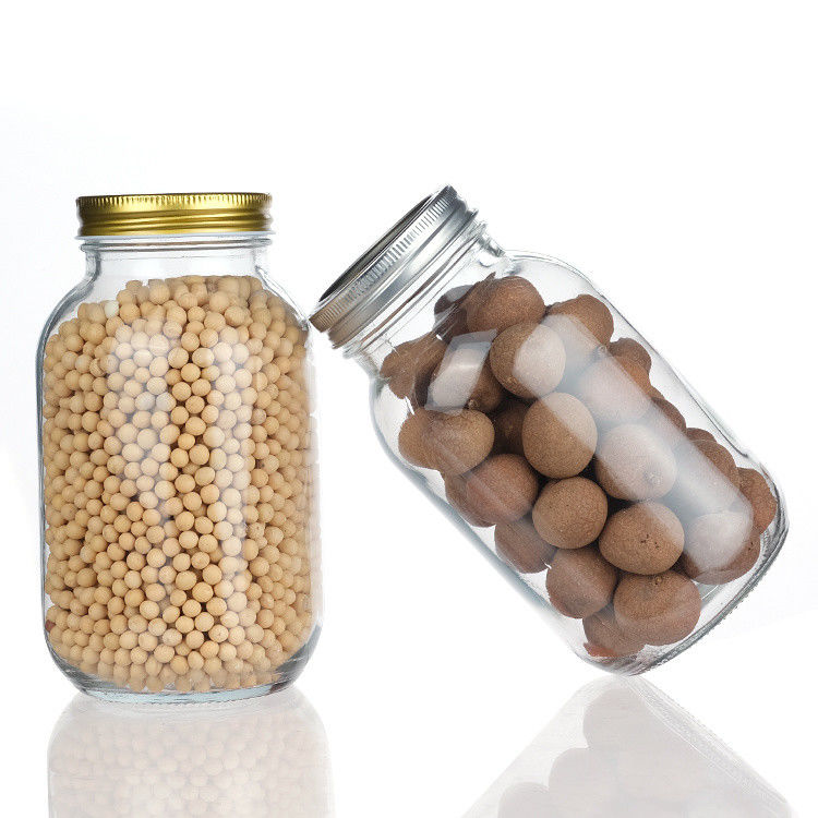 Neues Design Rund 45 ml 12 oz 14 oz unterschiedliche Größen Glas Mason Jar für Lebensmittellager