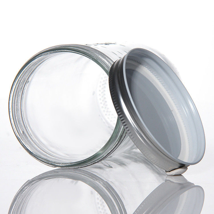 Custom Design 8 Oz 16 Oz Lebensmittelbehälter Glas Mason Jar mit Deckel
