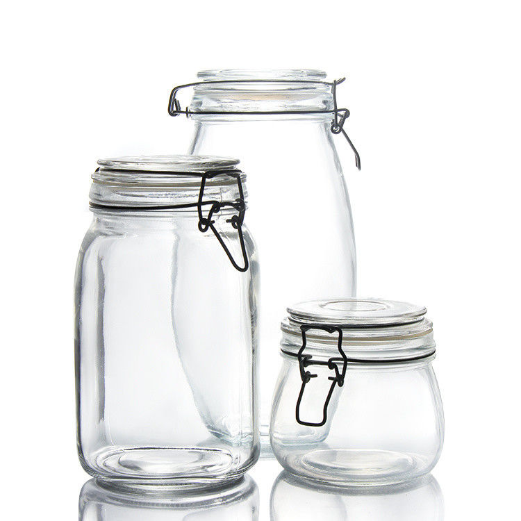 Hochwertige Glaskonserven 4oz 8oz 10oz 12oz 16oz 25oz 32oz Glas Mason Jar