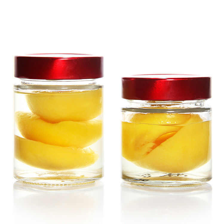 Private Label 380Ml 500Ml 750Ml 1L Zylinderförmiger Honigkrug Glaskrug mit Zinnplattendeckel