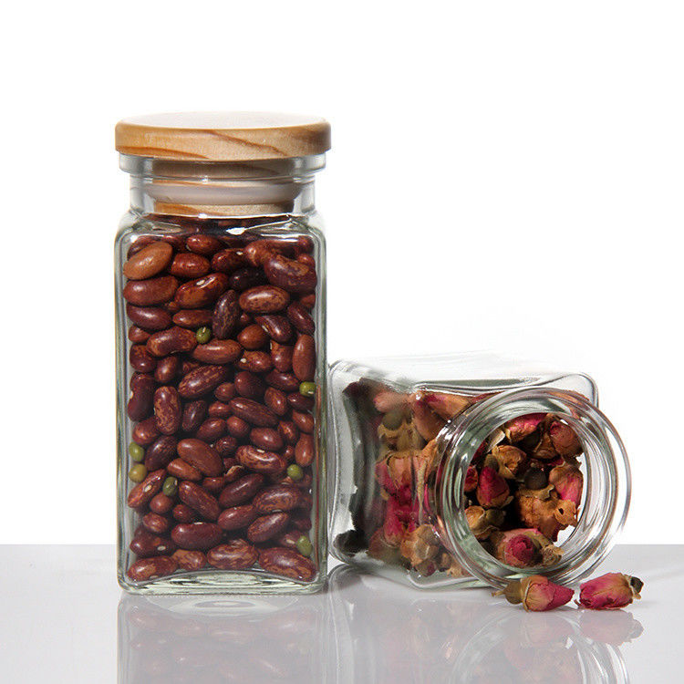 Süßigkeiten Tee Zucker Glas Kaffeegläser Behälter mit Korkkappe 750 ml ODM