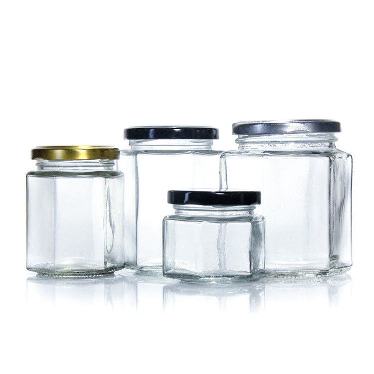 Niedrige MOQ 100Ml 150Ml 200Ml leere Honigglasgefäße mit Golddeckel mit Deckel