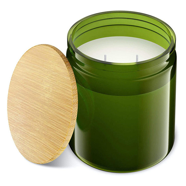 Hohe Qualität Großhandel OEM Odm akzeptabel 100ml 250ml Bernstein Glas Kerzen Gläser für Kerze