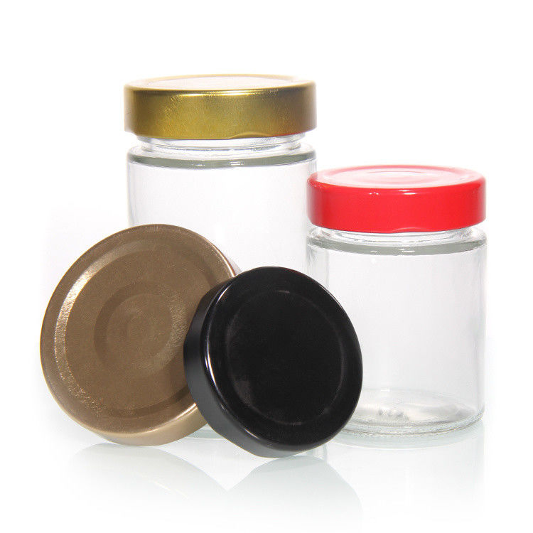 Großhandel 63mm 72mm 82mm Luftdichtes Blechgläser für die Speicherung von Lebensmitteln