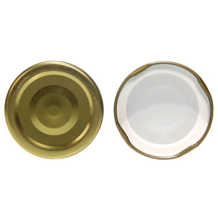 Fabrikpreis Flaschenverschluss 38mm Hals Glas Honigbehälter Versiegeltes Metall Blechfolie Lug Kappen