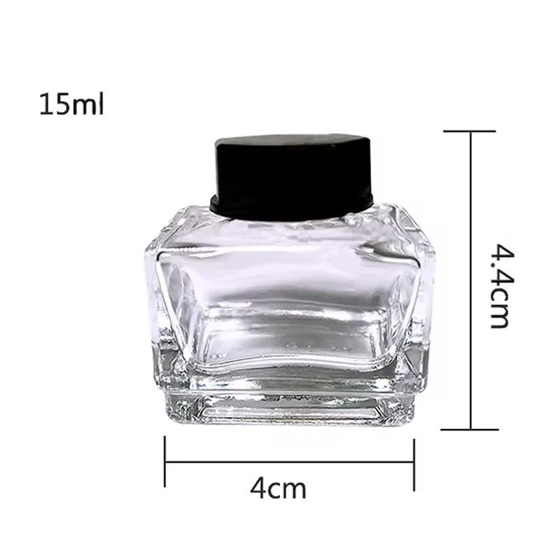 25 ml Antike Tintenflasche leere Vintage Glas Tintenflaschen