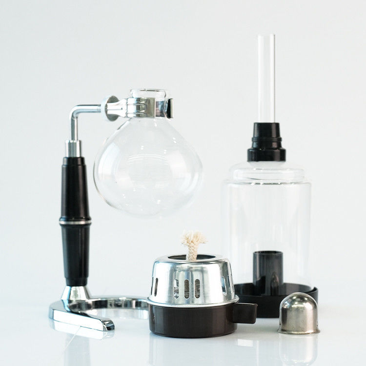 Klassische Küche Design Borosilikat Glas Kaffeemaschine 2-5 Tassen Siphon Kaffeekanne für professionelle Kaffeemachung