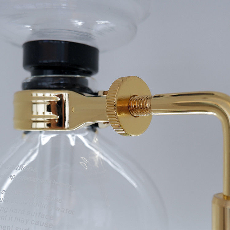 Kaffeekessel 3 Tassen 5 Tassen Kaffeemaschine Klassiker Glas Siphon Topf 3 Personen Stecker Krug Milchkrug
