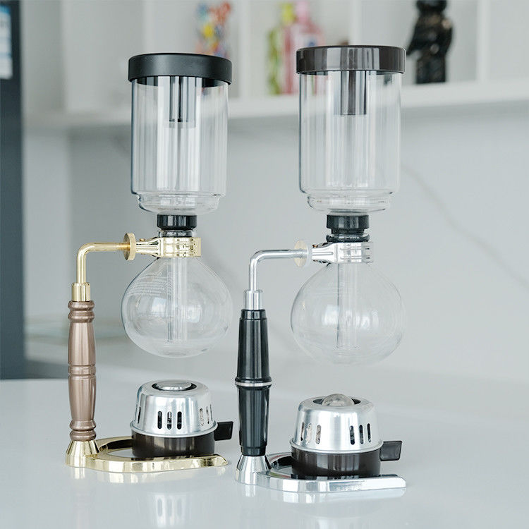 Kaffeekessel 3 Tassen 5 Tassen Kaffeemaschine Klassiker Glas Siphon Topf 3 Personen Stecker Krug Milchkrug