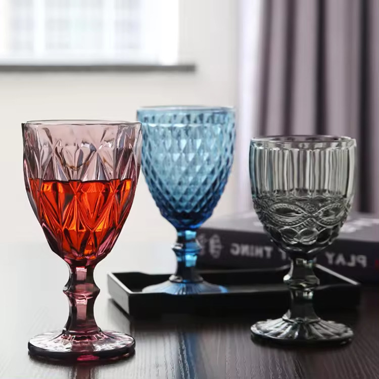 Vintage-Glas mit Gürteln Highball Glaswaren 8 Oz Collins Glas