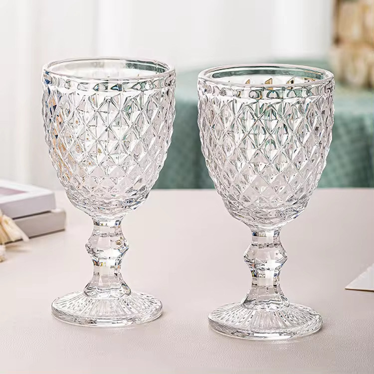 Vintage-Glas mit Gürteln Highball Glaswaren 8 Oz Collins Glas
