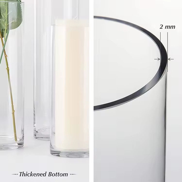 Wohnzimmer im europäischen Stil Hotel Glasblumenvase Wohnkultur Glasvase