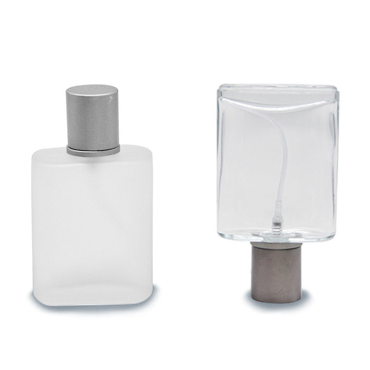 Maßgeschneiderte Quadratische Parfümflasche 30 ml 50 ml 100 ml Farbstoffglasflaschen