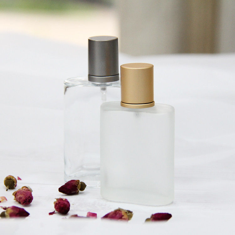 Maßgeschneiderte Quadratische Parfümflasche 30 ml 50 ml 100 ml Farbstoffglasflaschen