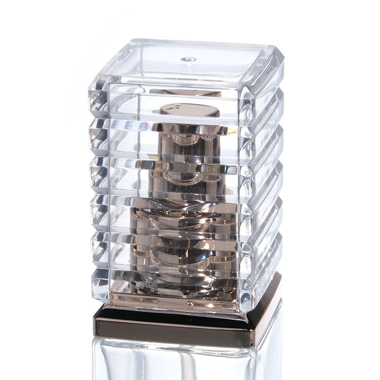 30 ml 50 ml 80 ml 100 ml transparente Glaspumpenflasche für Serum ätherisches Öl Parfüm Lotion