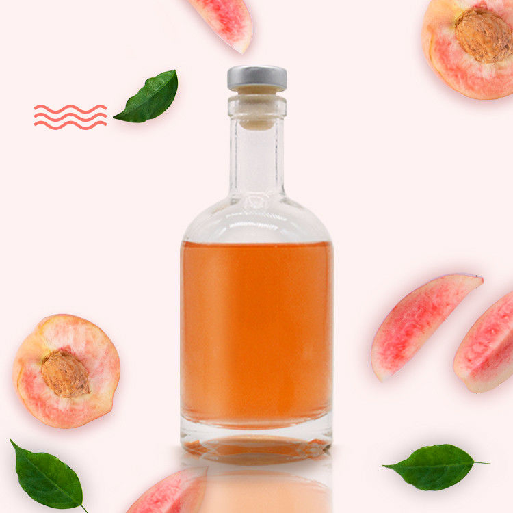 Glasflaschen Lieferant 25oz Schwere Grundflaschen für Kombucha 750ml klare Bordeaux Glasweinflaschen