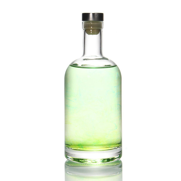 Glasflaschen Lieferant 25oz Schwere Grundflaschen für Kombucha 750ml klare Bordeaux Glasweinflaschen