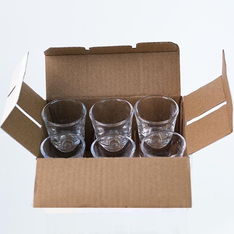Populäre Shot-Gläser 10ml 30ml 70ml Shot-Glas Tumbler Shot-Glas Durchsichtige Alkohol-Gläser