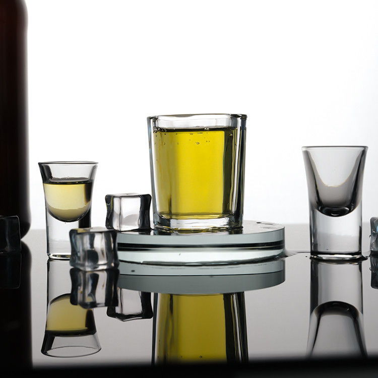 Kostenlose Proben Luxus 30ml 40ml 70ml Klar Mini Sublimation Schuss Glas Tequila Schuss Gläser Espresso Schuss Glas